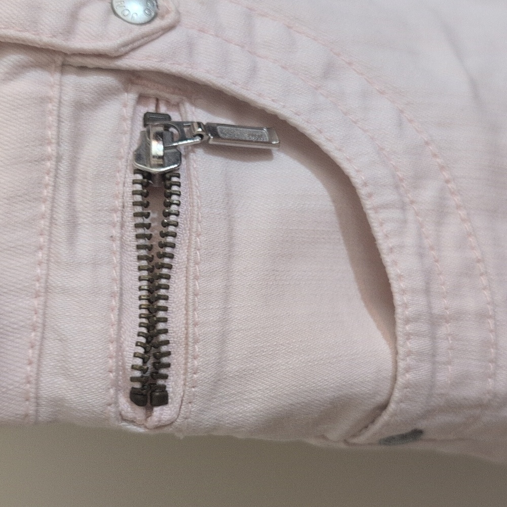 Jones & Co | Light Pink Women's Shorts Cotton Blend - Picture 2 of 14